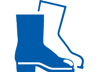 icon Blau Sicherheits-Schuhe
