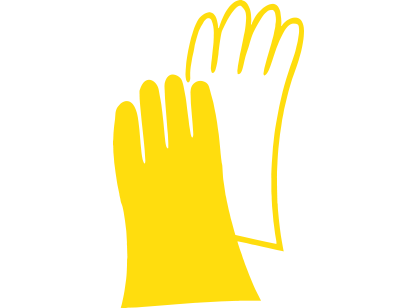 icon Gelb Hand- und Hautschutz