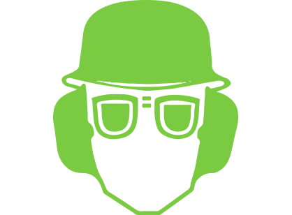 icon Grün Kopfschutz