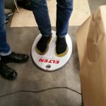 Dies ist ein Bild von der Fussvermessung 1