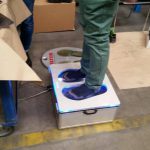 Dies ist ein Bild von der Fussvermessung 2