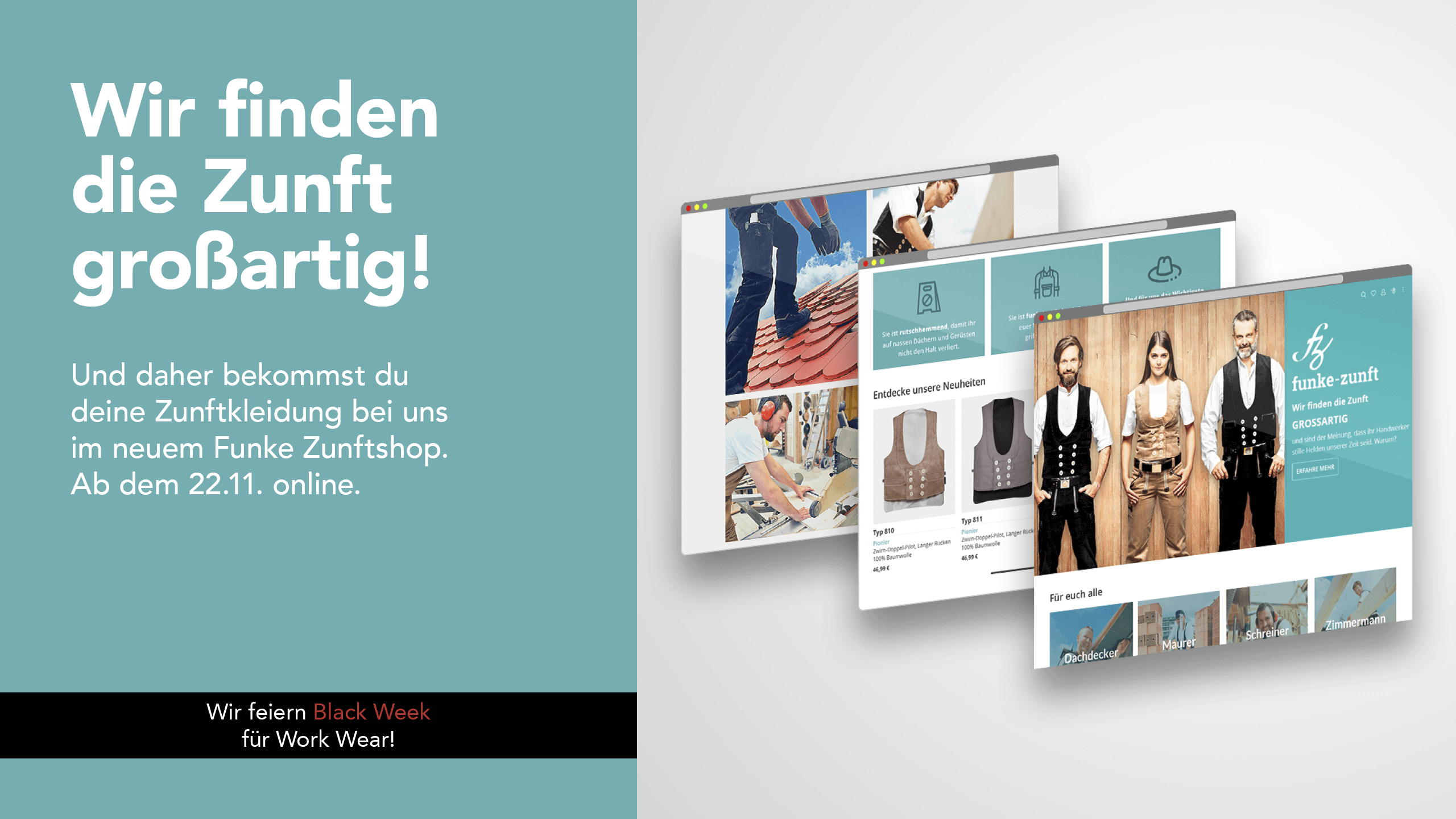 Neuer Onlineshop für Zunftkleidung